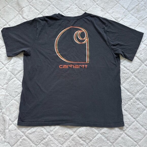 Carhartt | Logo Graphic Relaxed Fit Heavyweight Short Sleeve | Size Extra Large - Picture 1 of 11